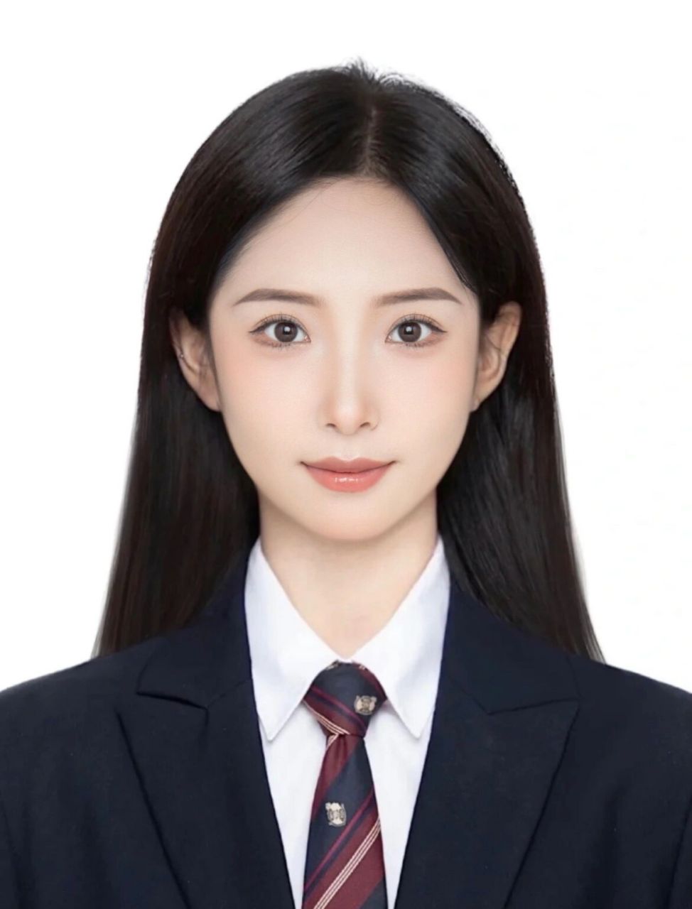 0元get海马体韩系证件照91 终于p到自己最满意的证件照了,保姆级