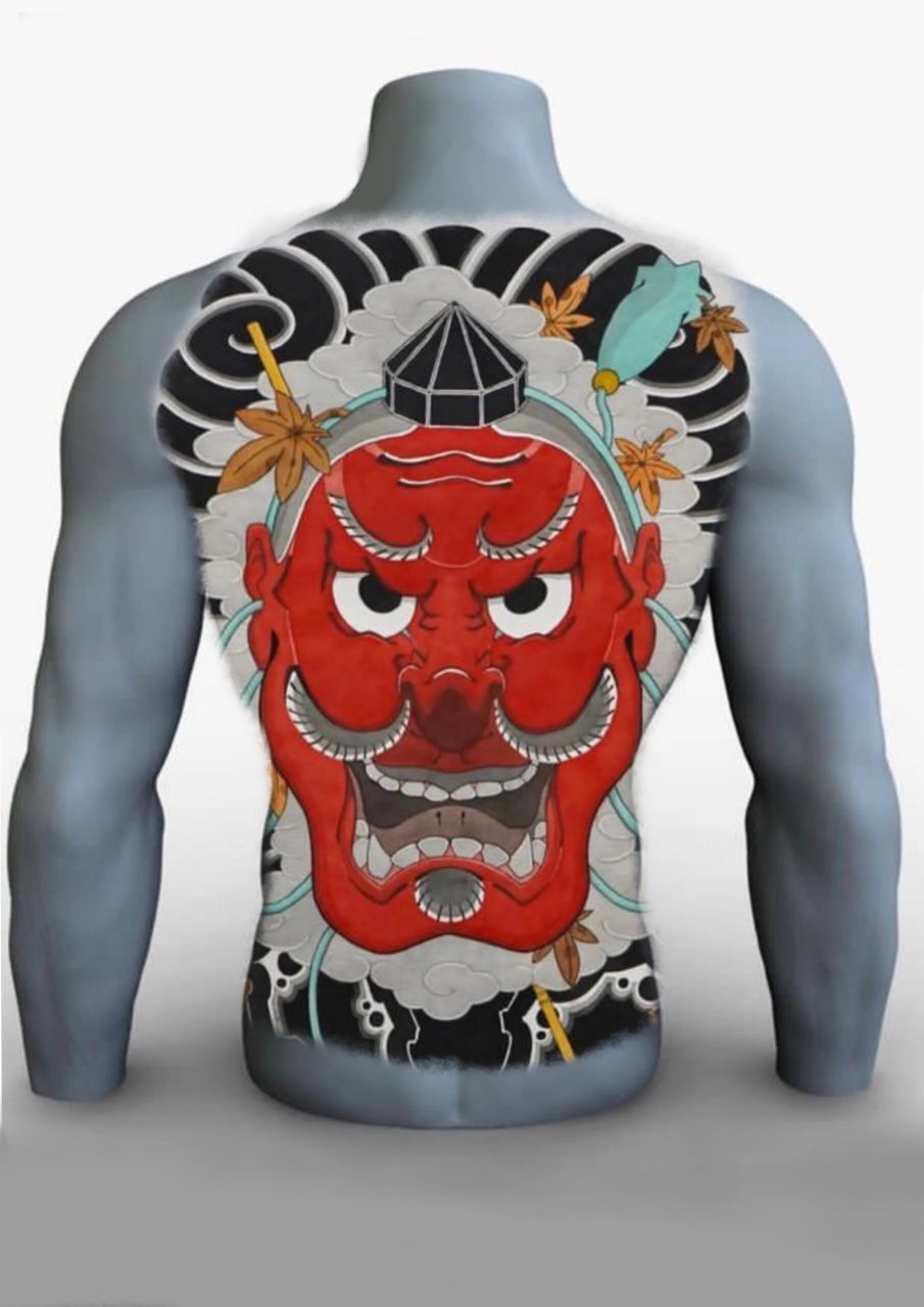 老传统 背部纹身 满背推荐  最近开始更新老传统为主