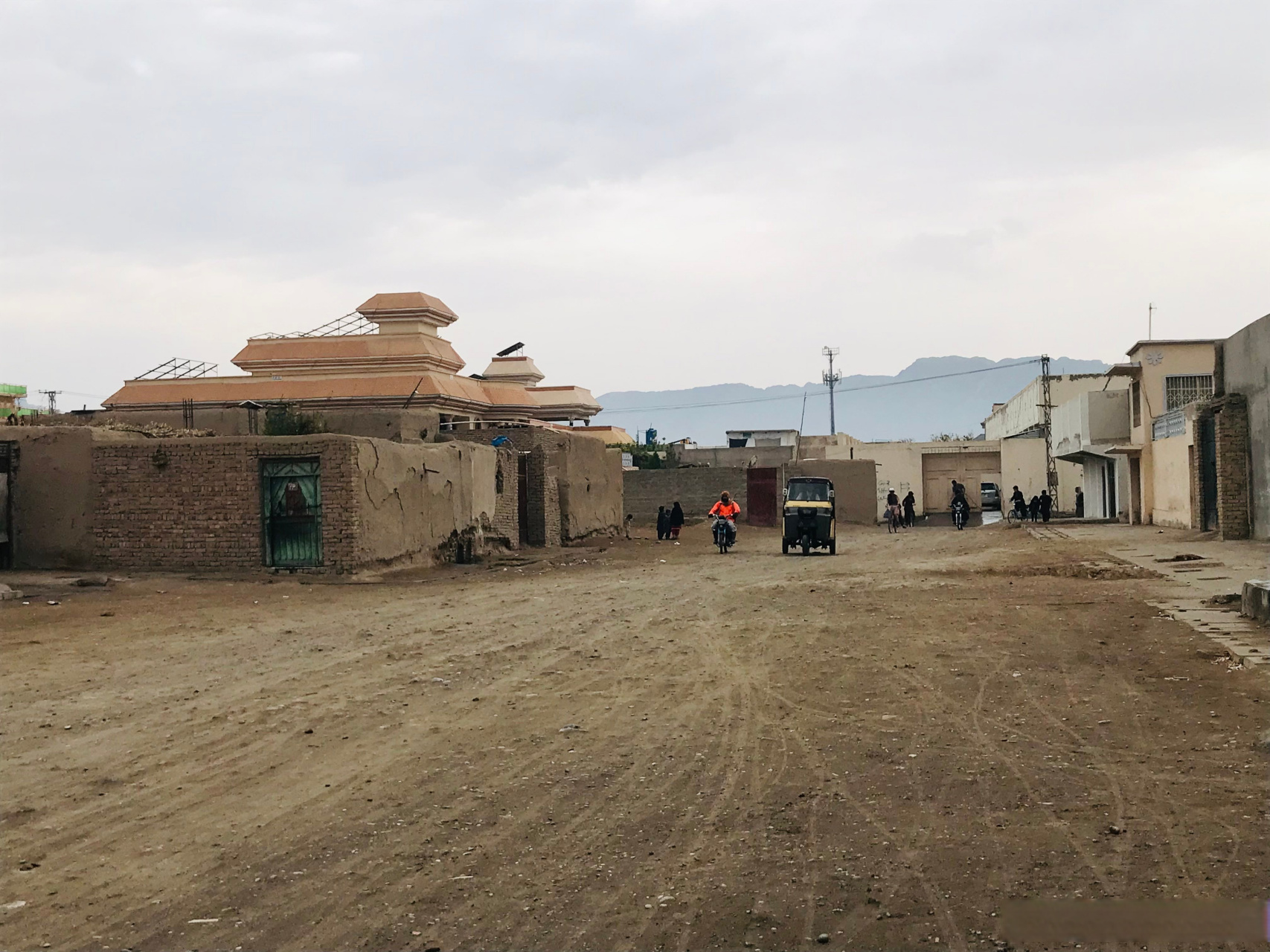 阿富汗南部城市坎大哈街景实拍.