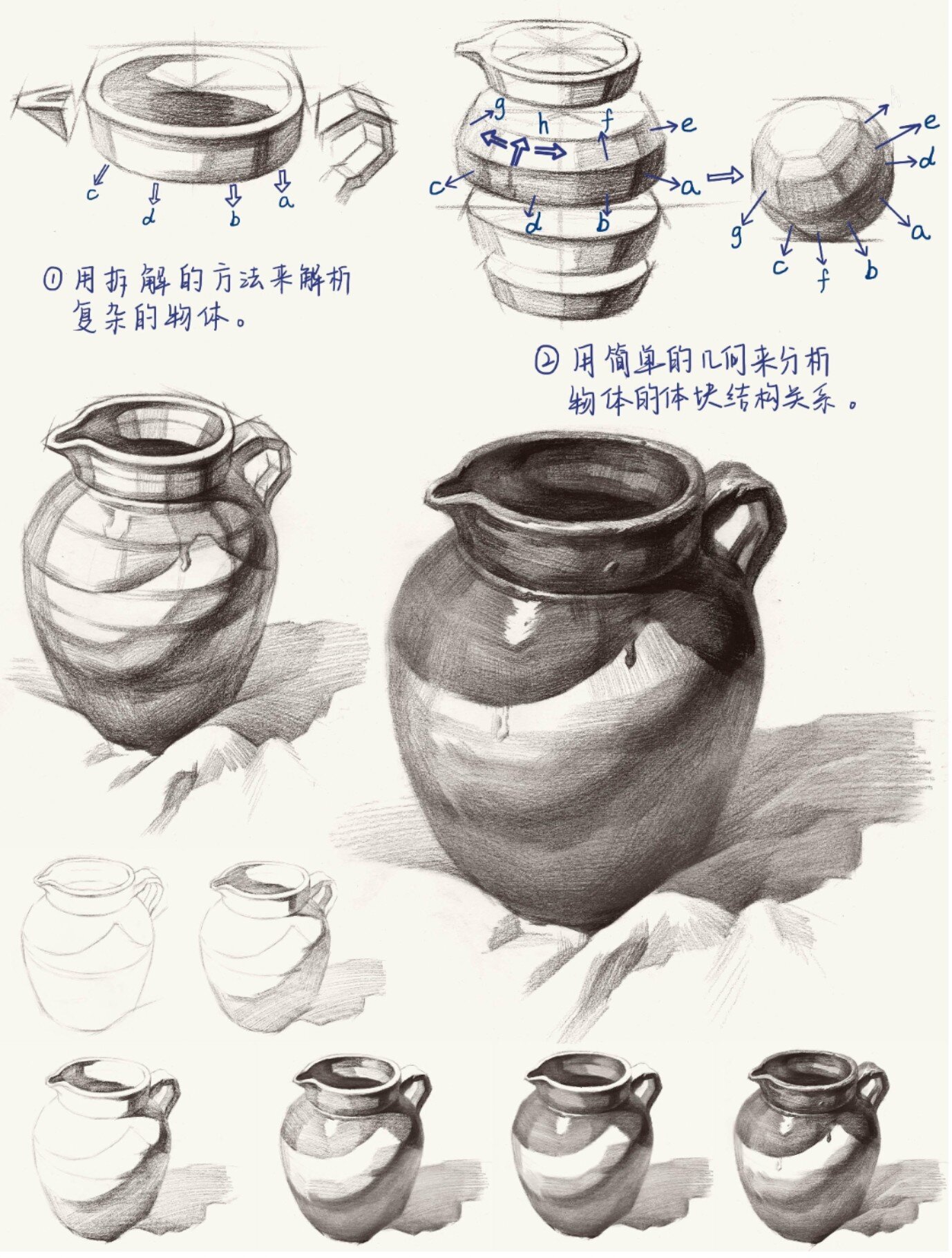 素描静物基础