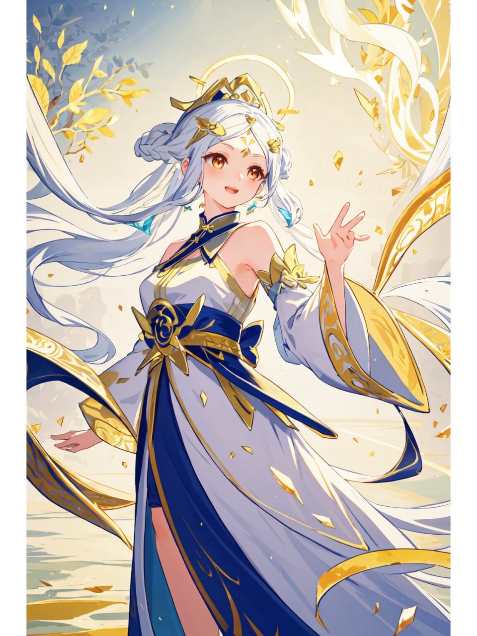 ai壁纸 | 王者荣耀小乔-山海·琳琅生 凝瑞气,定山海.