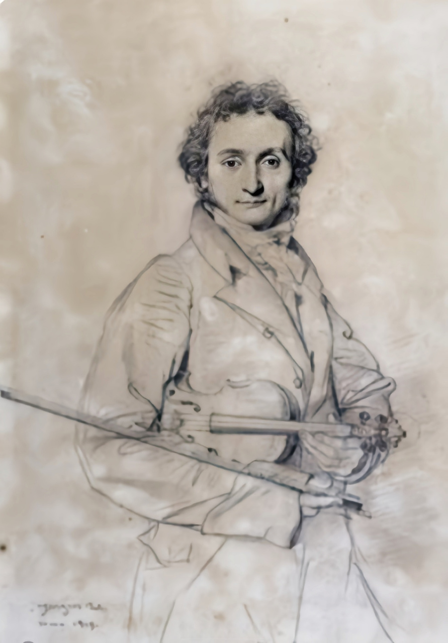 早安,新的一天#  1840年5月27日 19世纪"小提琴之王"帕格尼尼逝世