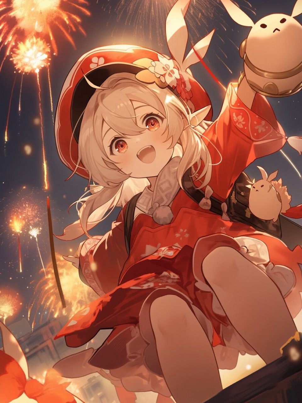 【原神壁纸】可莉丨逃跑的太阳part2(下) (含完整咒语)左下角进入