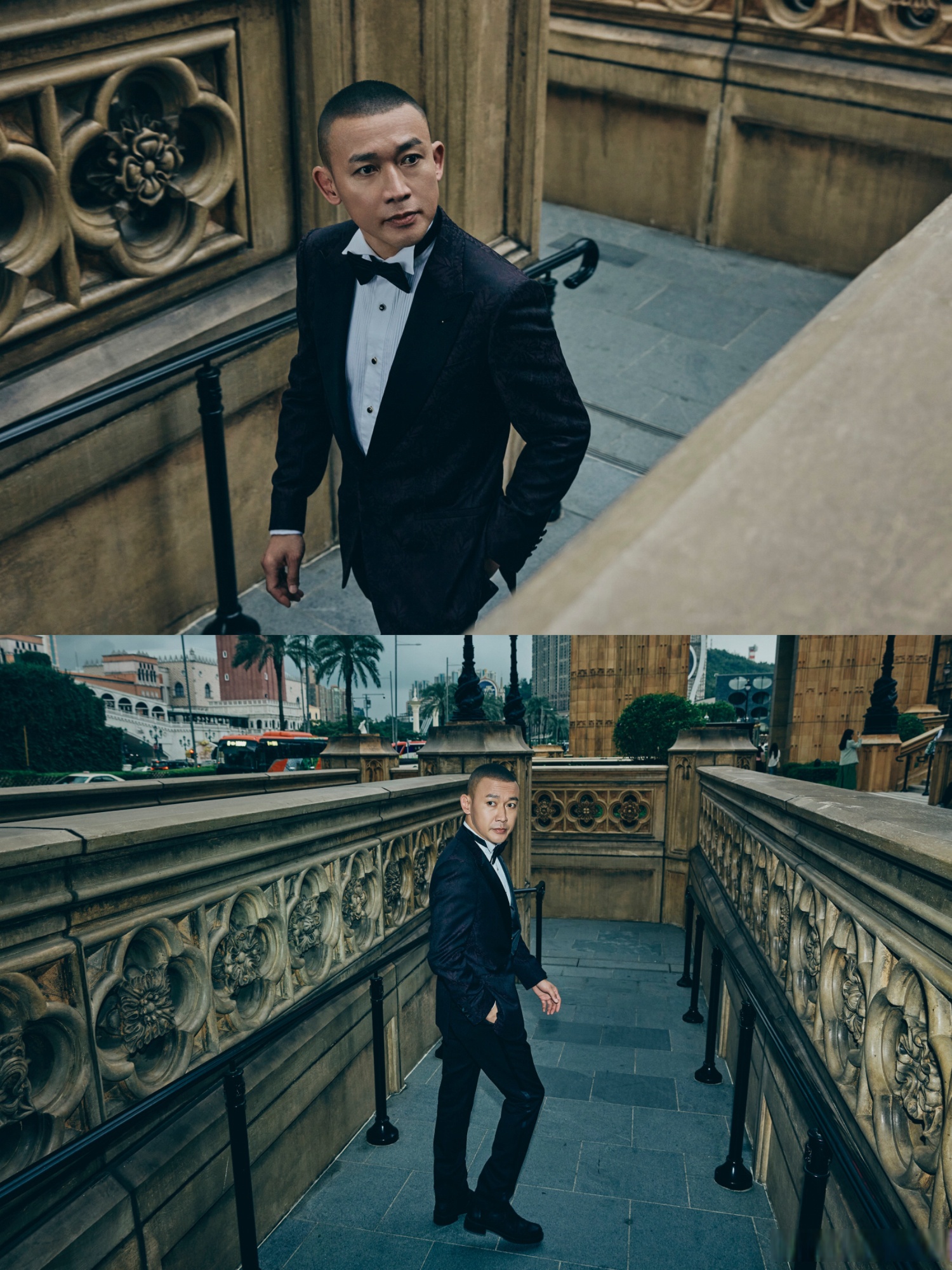 欢娱影视演员聂远出席"心手相莲,乐韵澳门"庆祝澳门回归祖国25周年