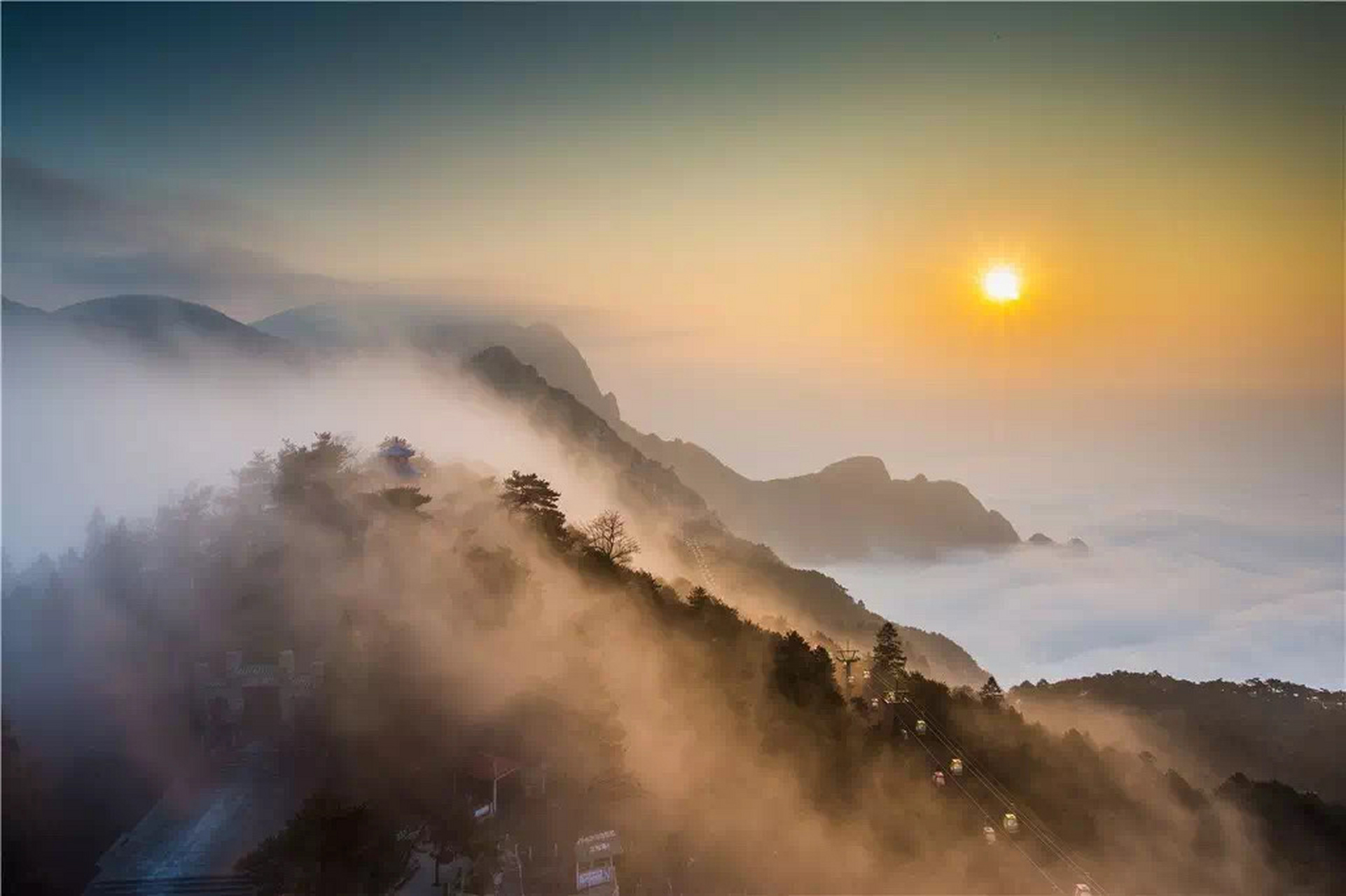 廬山牯嶺(山上)最細攻略及手繪地圖·西線 廬山,平均海拔1164米.