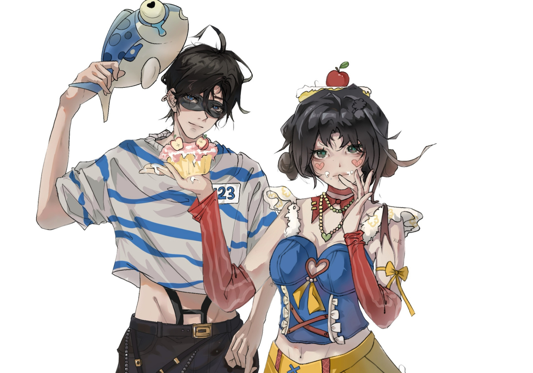 多少人有雪雪让我眼红一下 听说大家都在嗑雪雪和劳改蛋的cp画一个