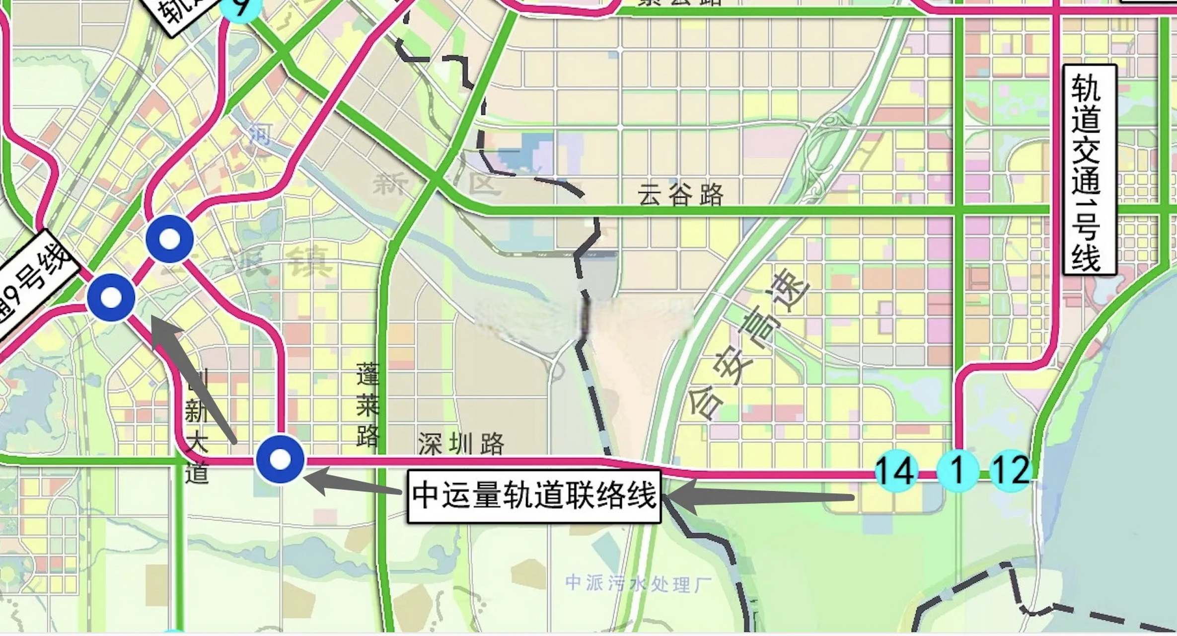 肥西深圳路东规划图图片