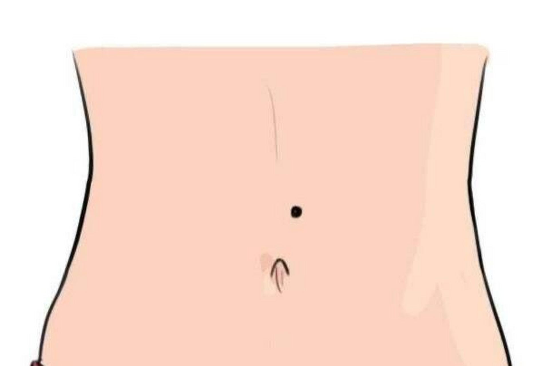 富贵和浮云都是隐藏在肚子这个位置,通常肚子上长痣的人都是大富大贵