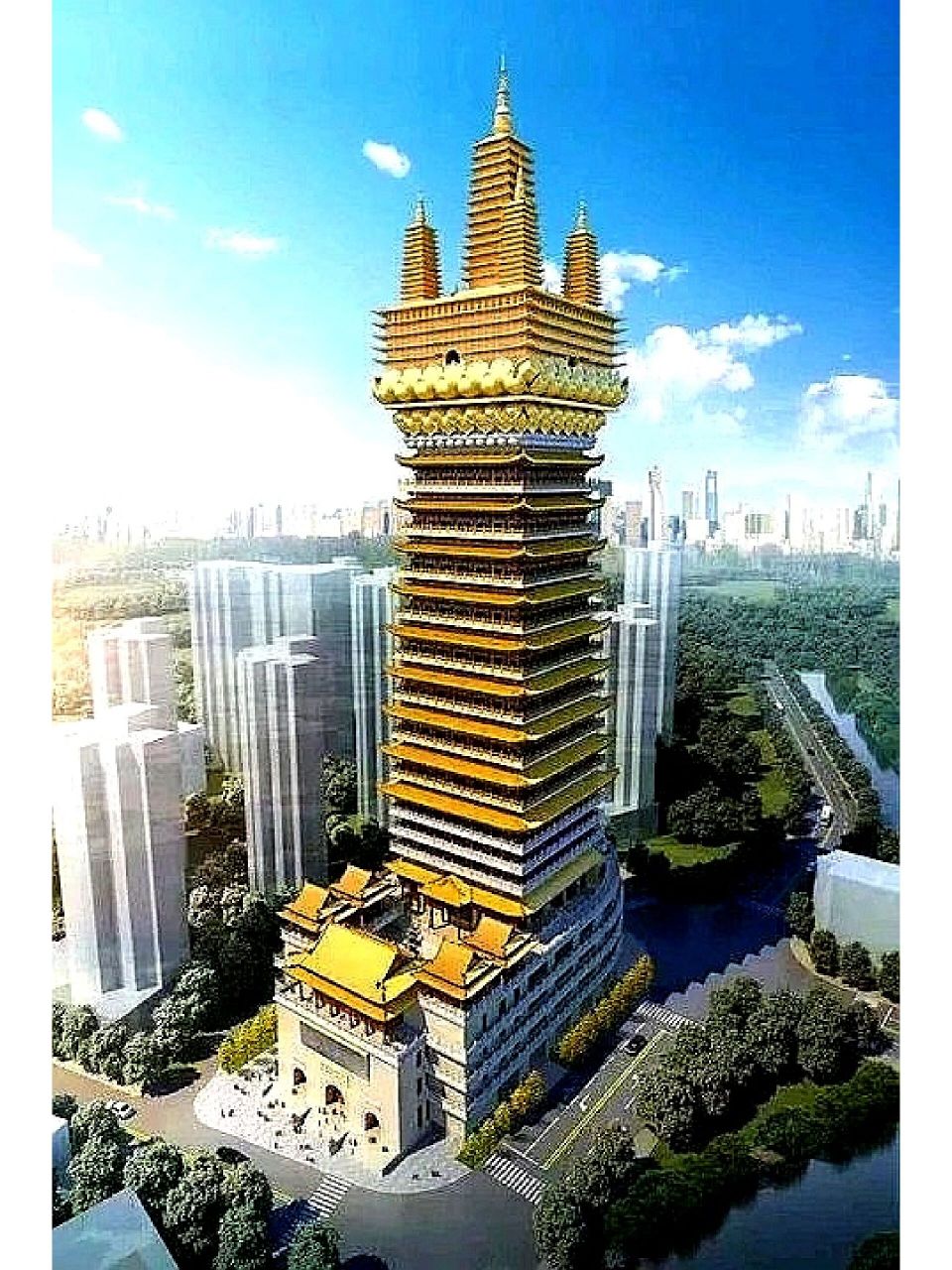 上海杨浦区烂尾寺庙 上海杨浦区有一栋烂尾楼.