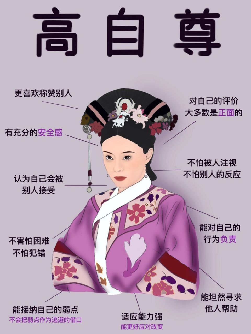 女人自尊的图片带字的图片