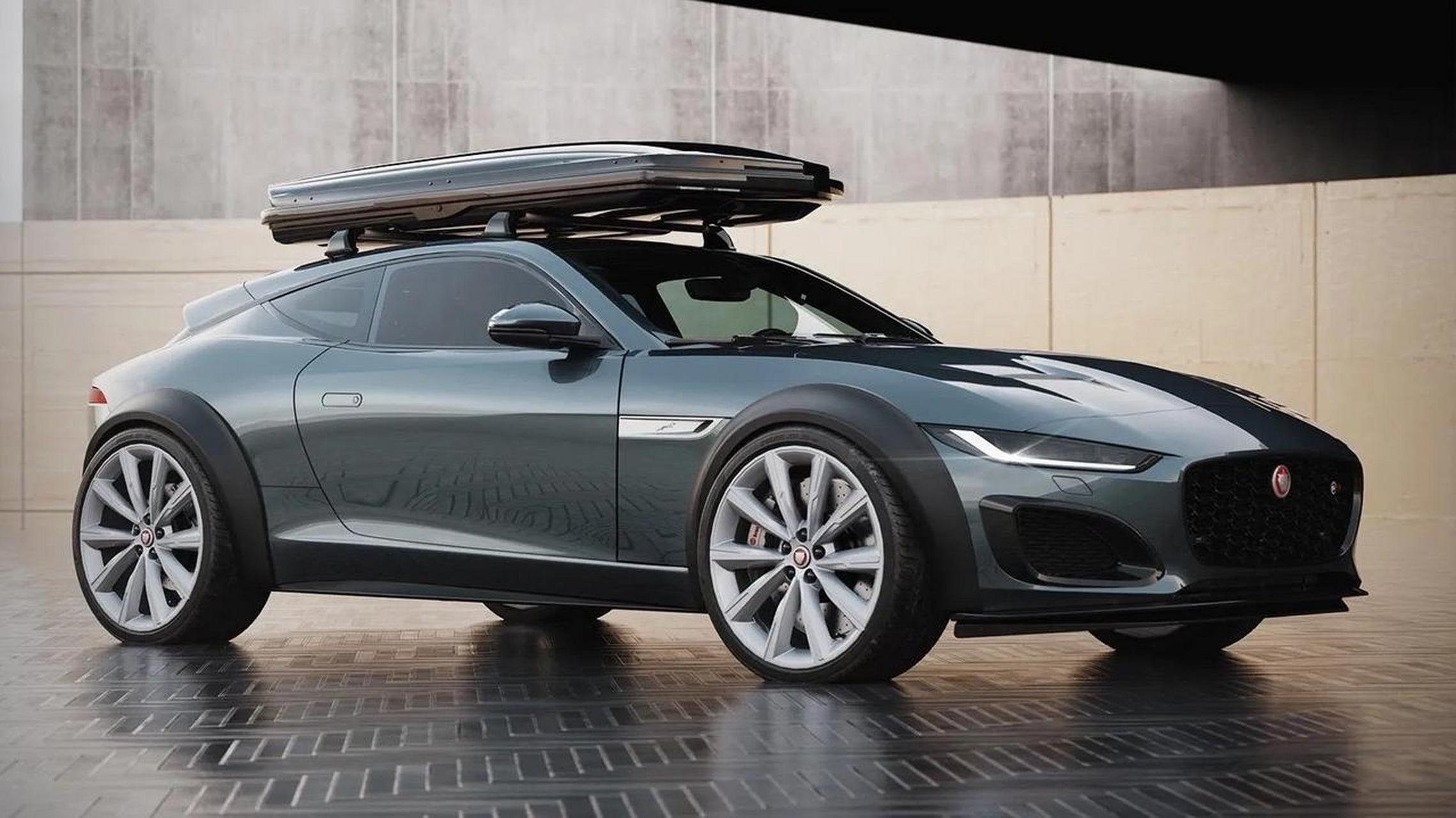 捷豹f-type跨界猎装版惊艳亮相!