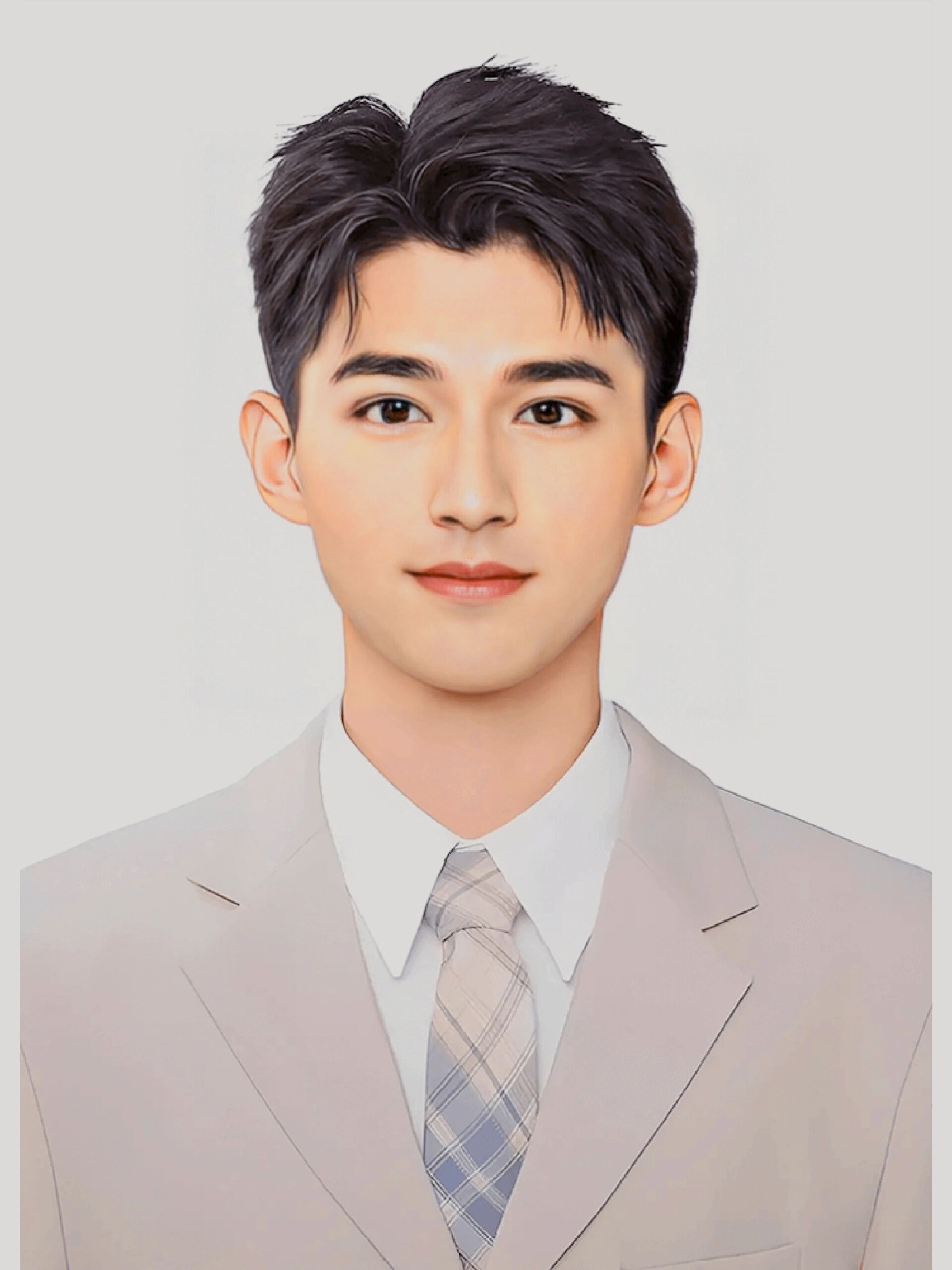 人物素材,气质男半身照