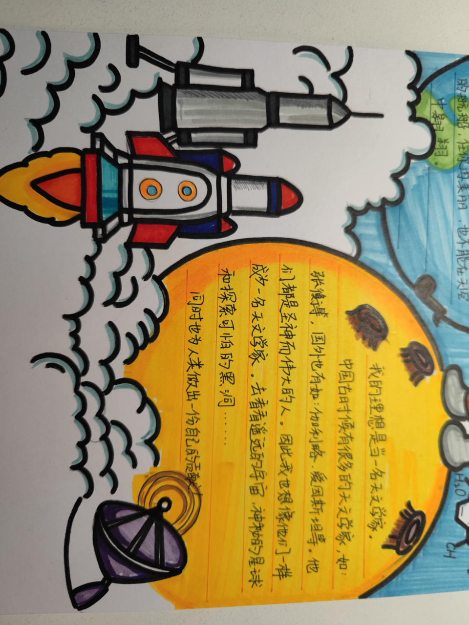 手抄报———我的理想 手抄报———我的理想