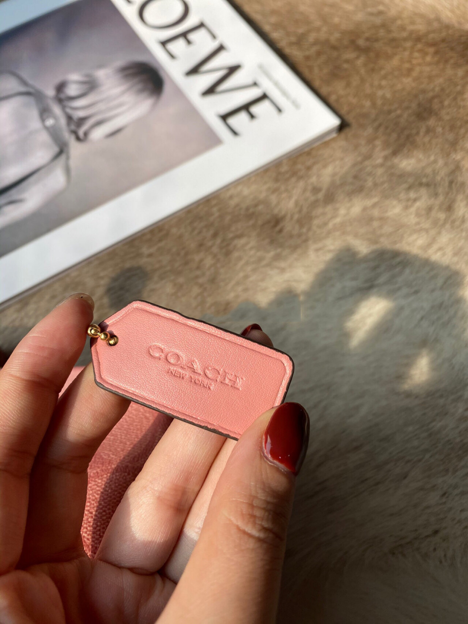 包包|粉粉嫩嫩蔻驰锁吻包coach 超级美94  coach 蔻驰新款复古新年