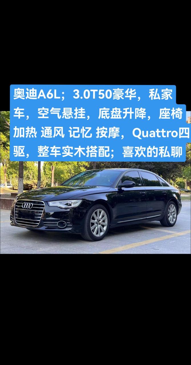 奥迪a62.0t报价图片