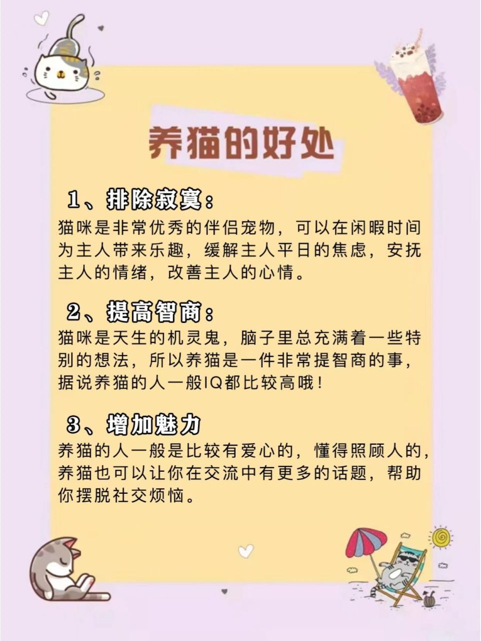 养猫有5大好处和4大坏处,仔细看完再决定 761576157615