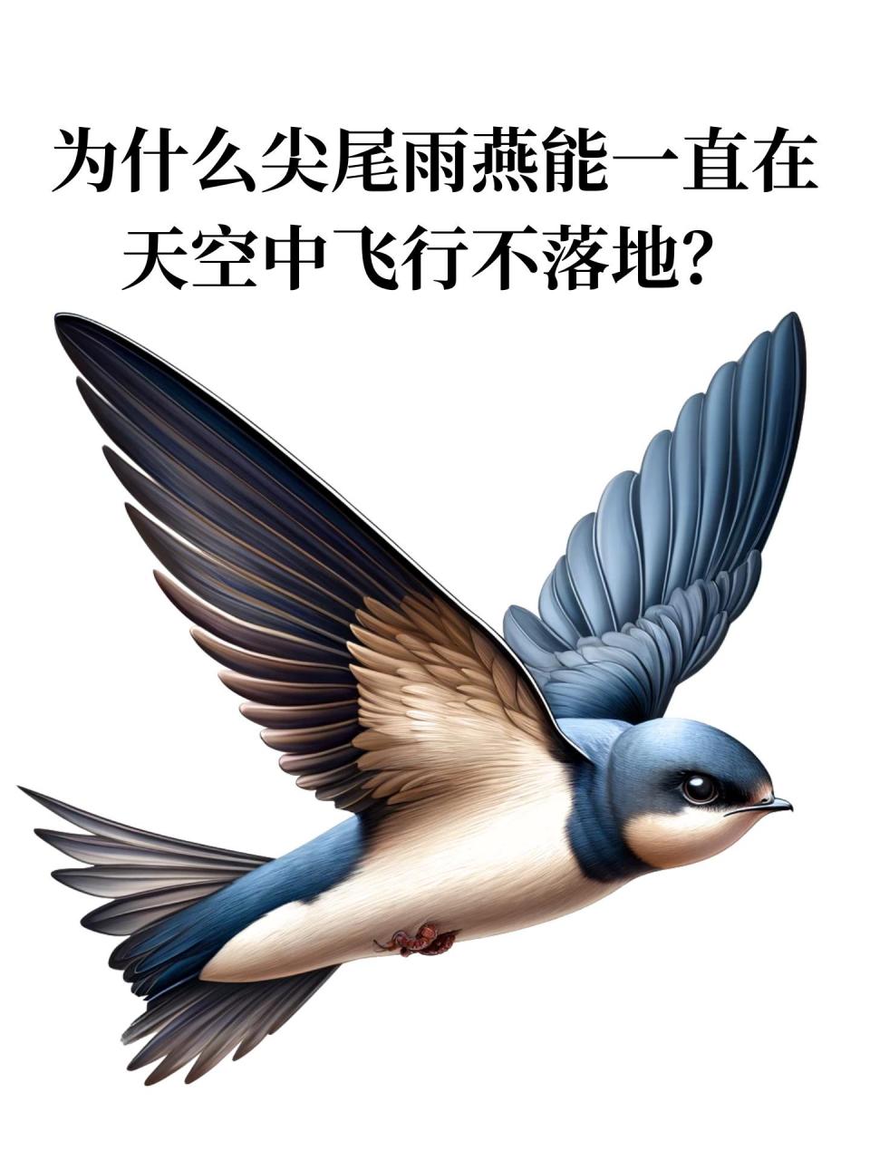 儿童十万个为什么——尖尾雨燕.