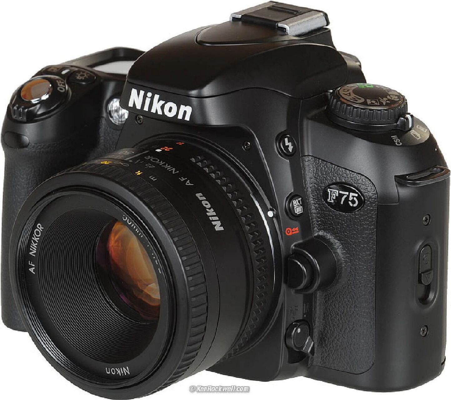 每日识一机,nikon f75 91nikon f75于2003年诞生,这是尼康发布的