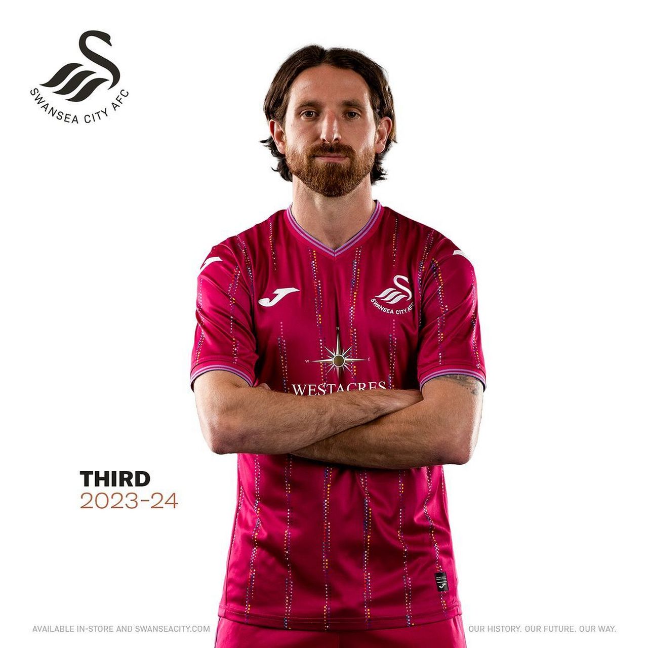 斯旺西2023-24赛季第三球衣 #足球#0202#小红书竞技场#0202
