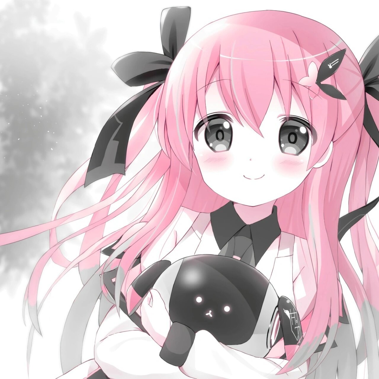 动漫粉毛萝莉头像 #动漫头像# #可爱头像