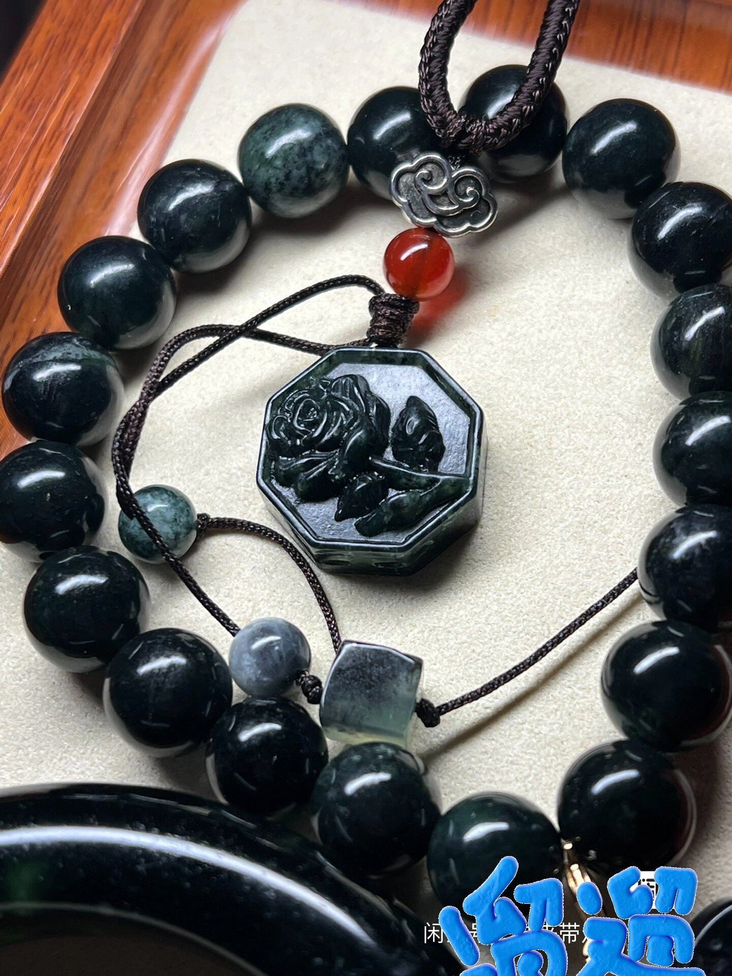 %%岫玉501老料暴风雪 8757.