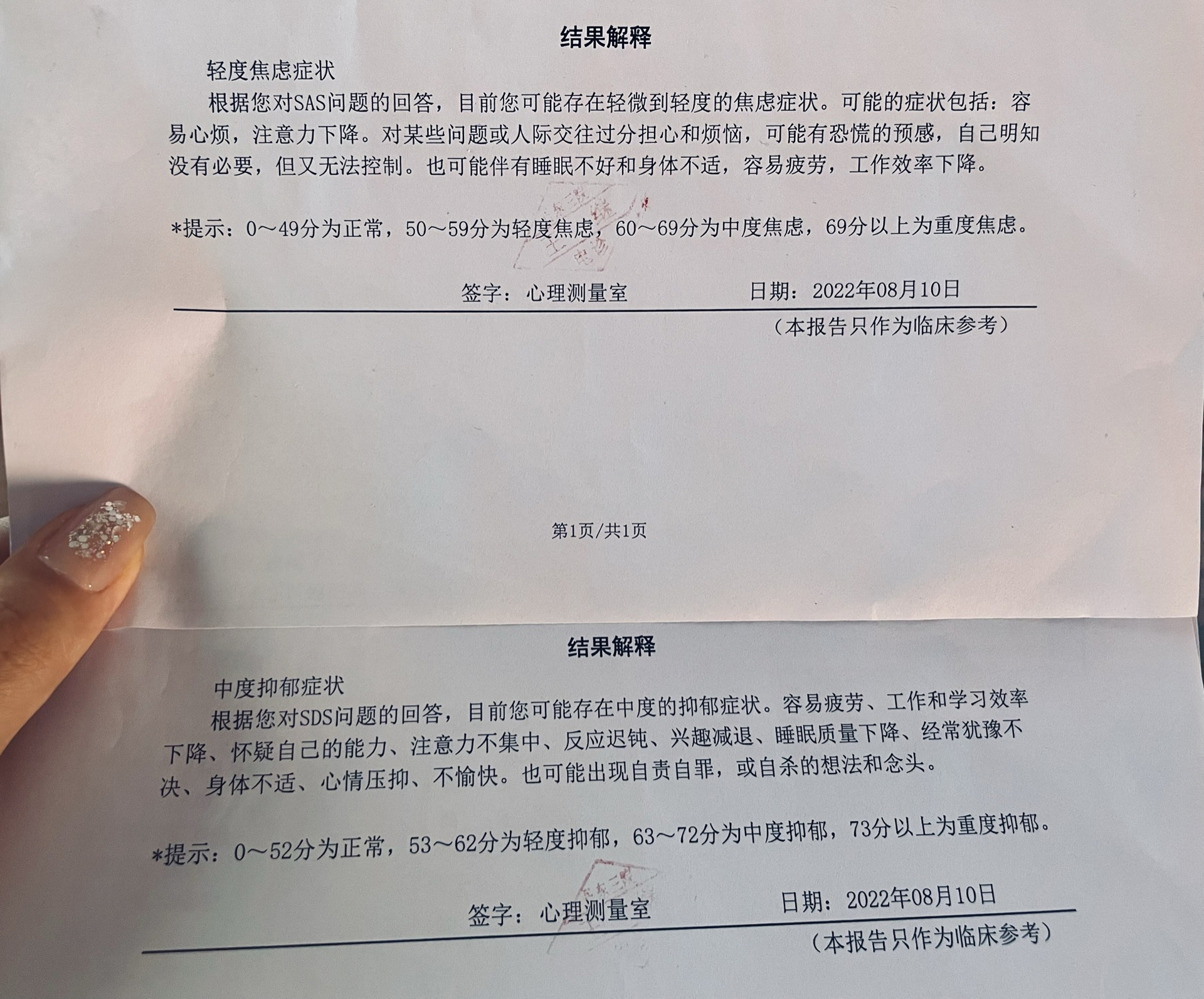 吃枸橼酸坦度螺酮经历图片