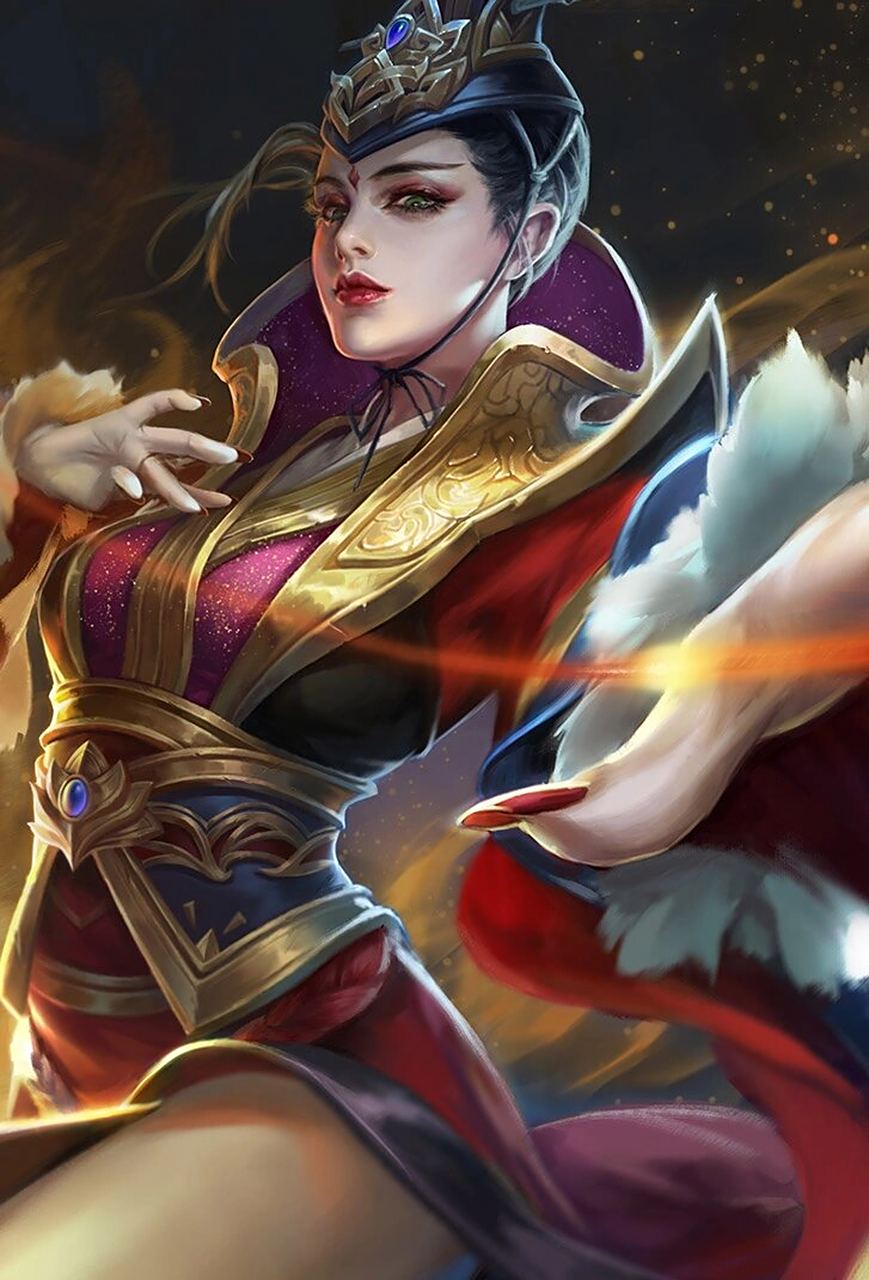 王者荣耀武则天皮肤海报