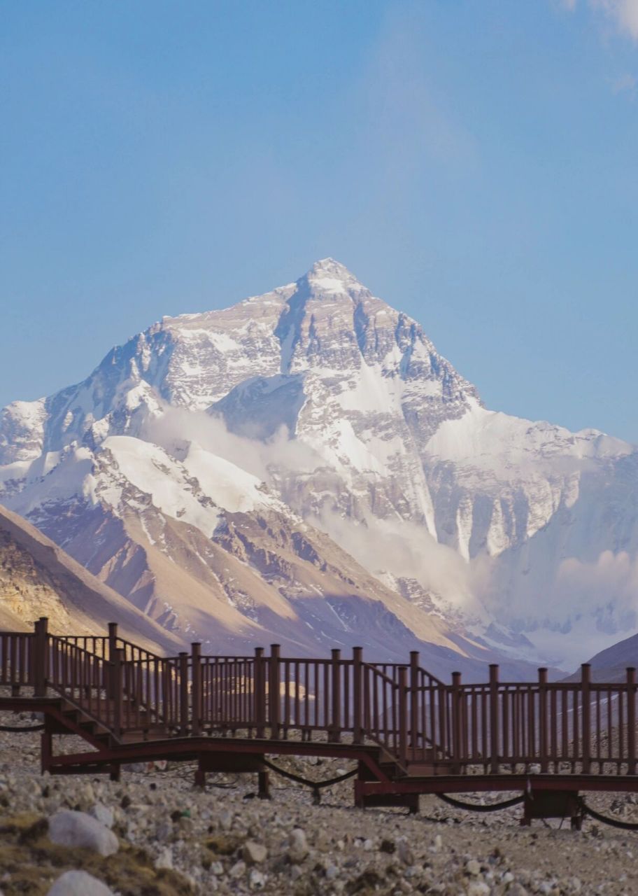 巍峨,宏大,圣洁的珠峰吸引着无数登山爱好者,她是国人心目中的女神,她