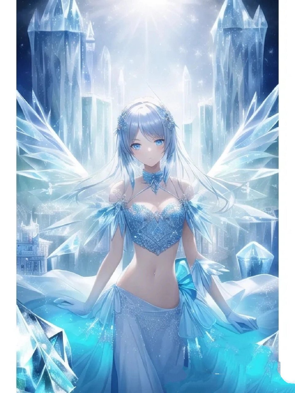 自创冰系武魂全部套魂骨 冰系武魂全套魂骨: 冰天雪女右臂骨技能:寂灭