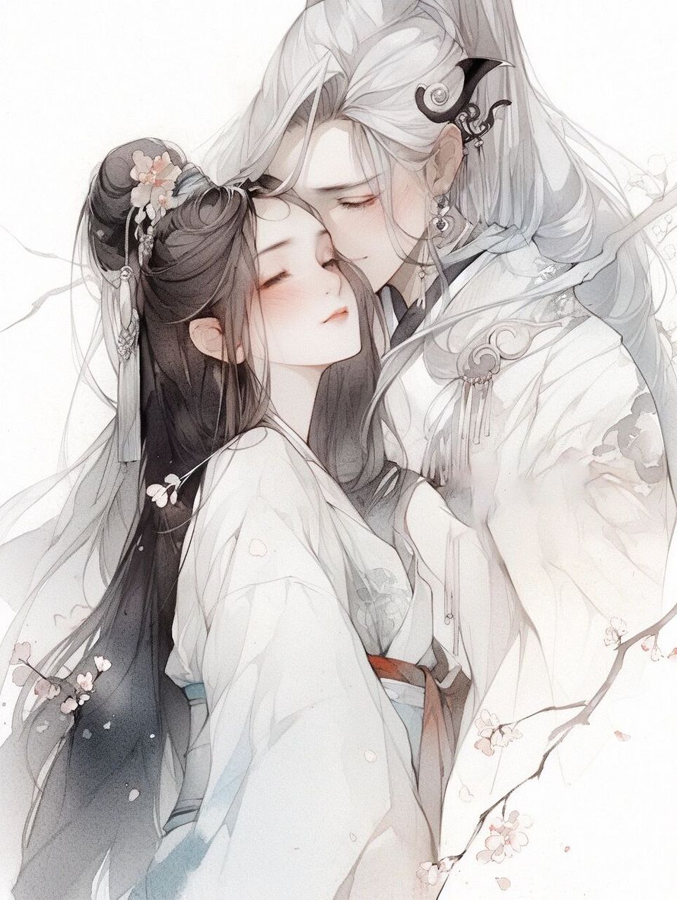 古风情侣头像壁纸分享