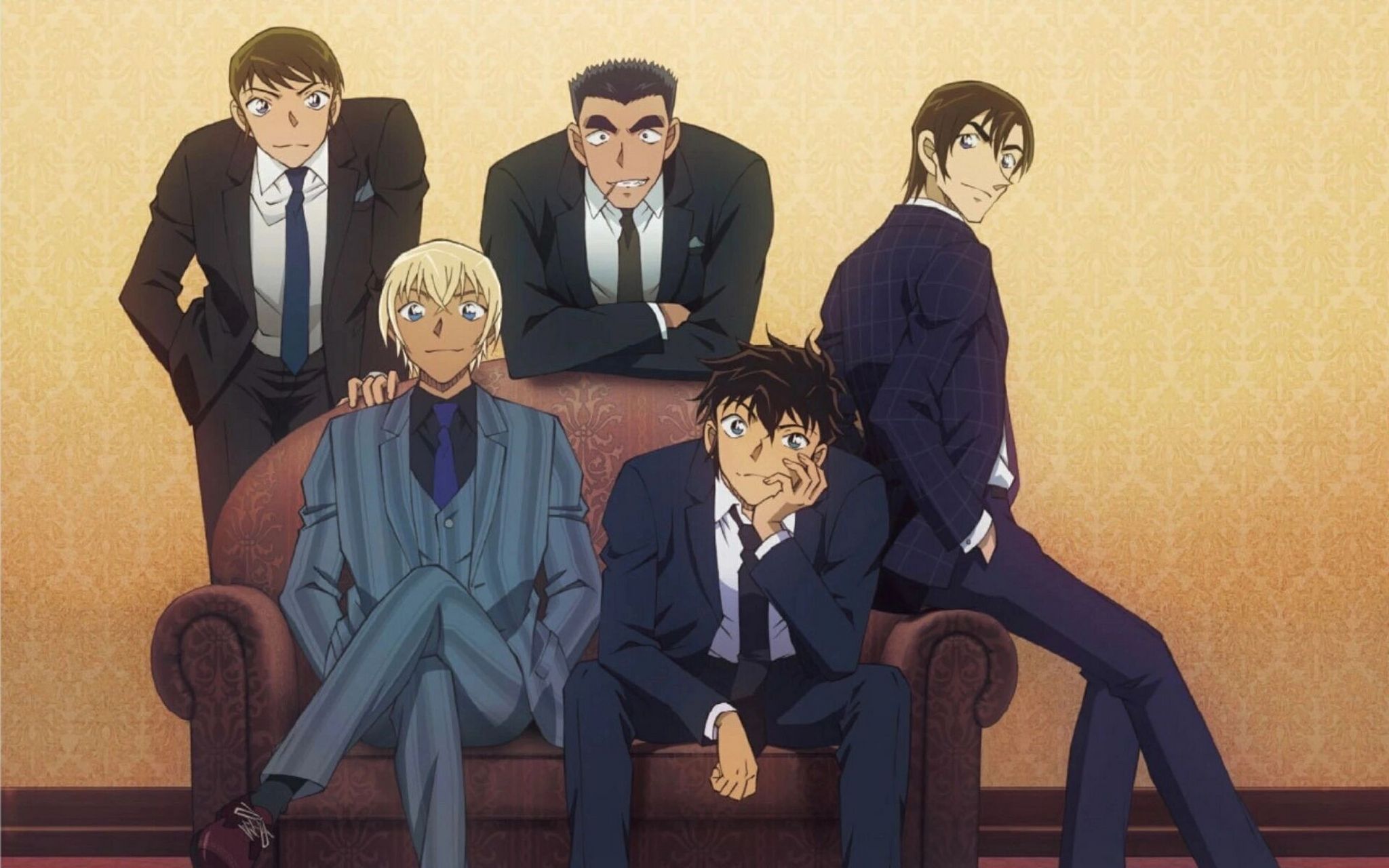 警校五人组壁纸来啦