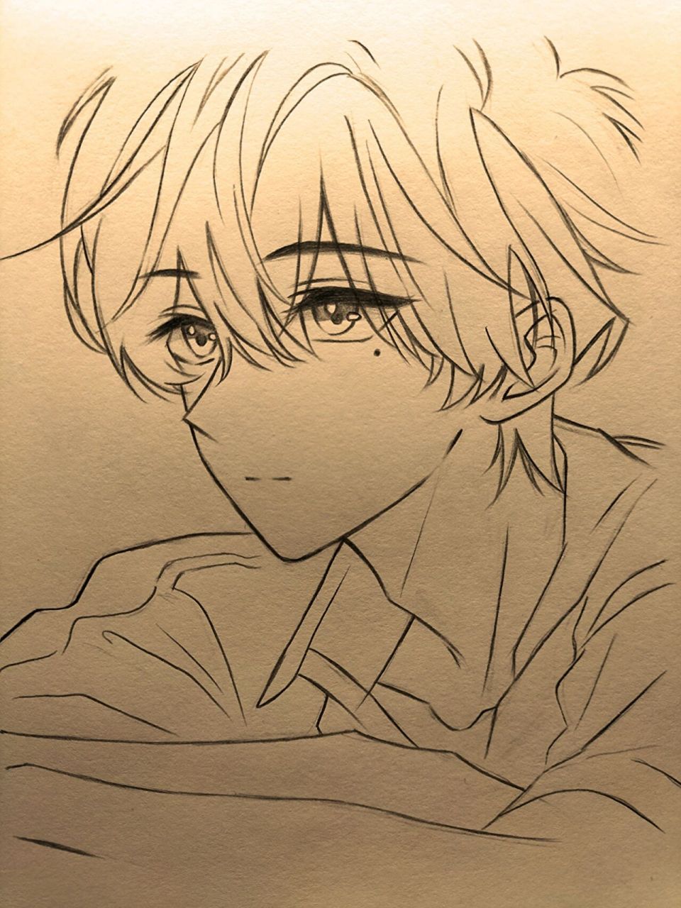 谢俞绘画过程图 想慢慢来但时间不等人