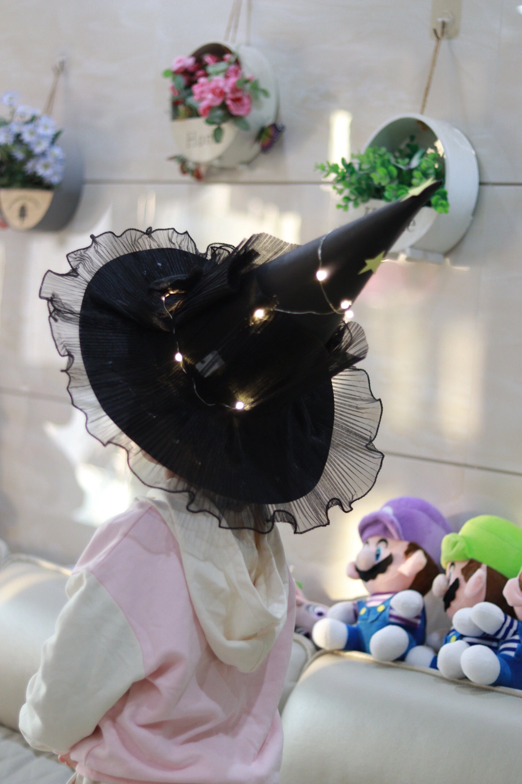 超简单的魔法帽(幼儿园手工作业)