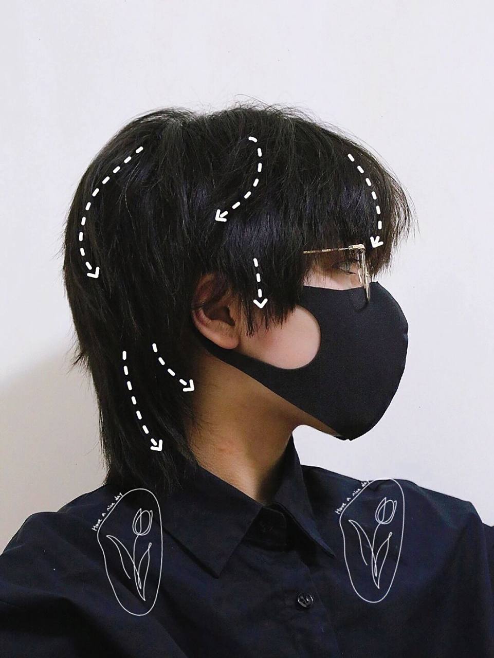 痞帅朋克风! 97男生帅到掉渣的发型!