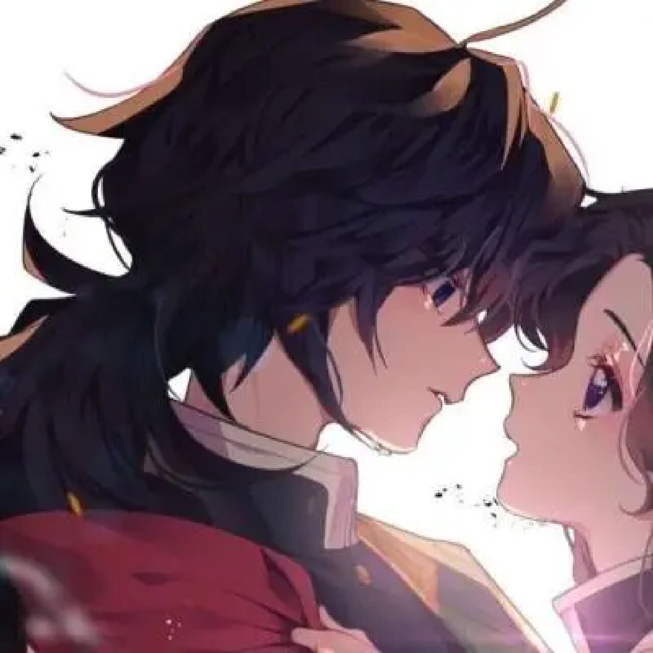 鬼灭之刃富冈义勇和蝴蝶忍情侣头像