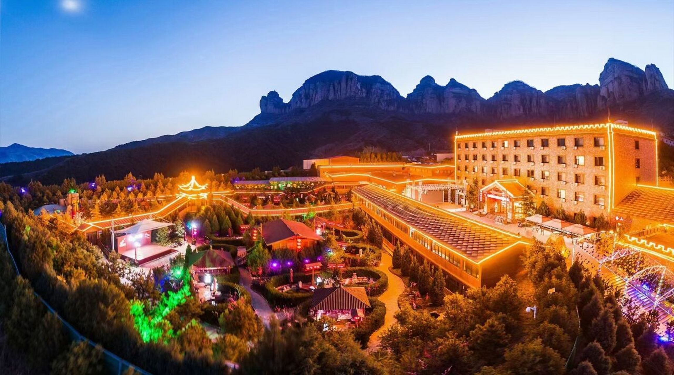 太行山里的好温泉---康养胜地壶山温泉 人生得意山水间,最爱壶山好