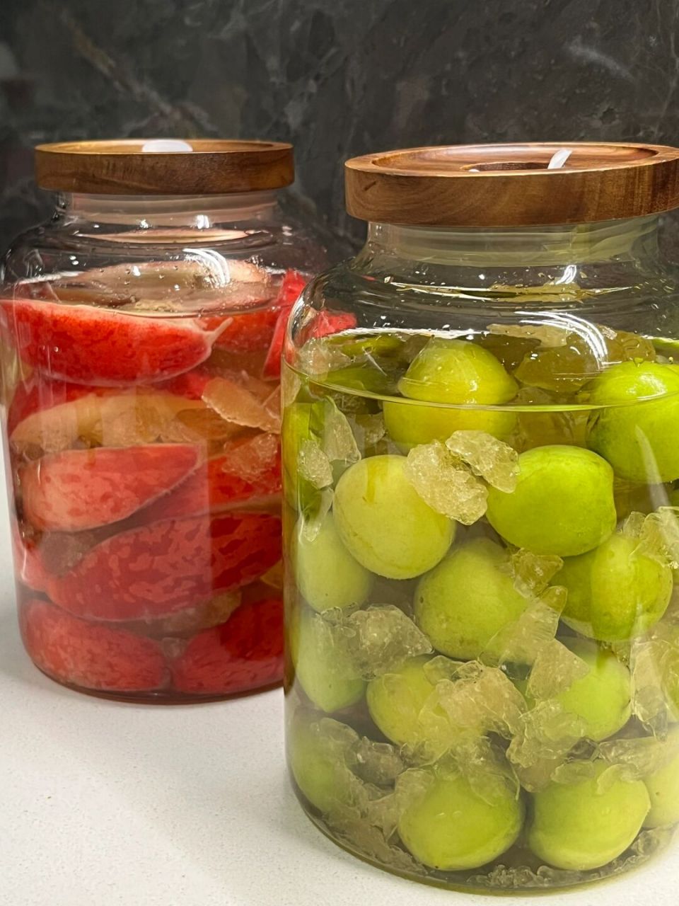 超好喝的桃子酒&青梅酒00(附教程) 自己在家也可以泡的果酒 超治愈