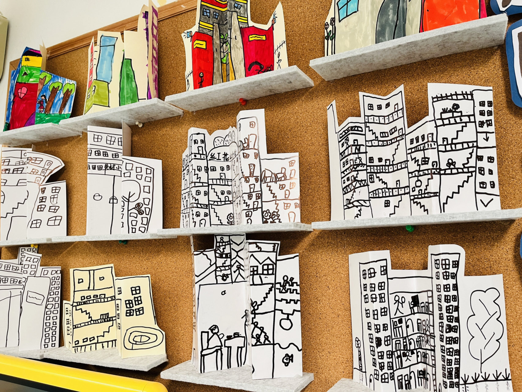 幼小衔接主题环创|我心目中的小学