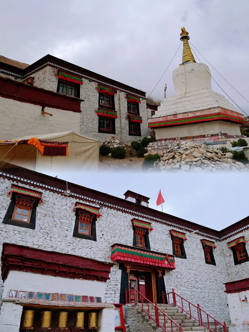 绒布寺:在世界上海拔最高的寺庙喂鸽子159415 珠峰大本营绒布寺