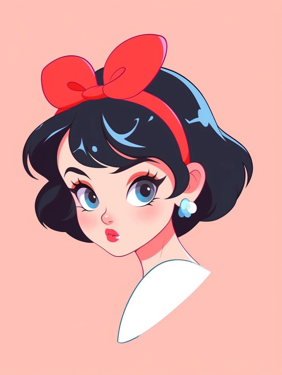 迪士尼公主头像|白雪公主篇