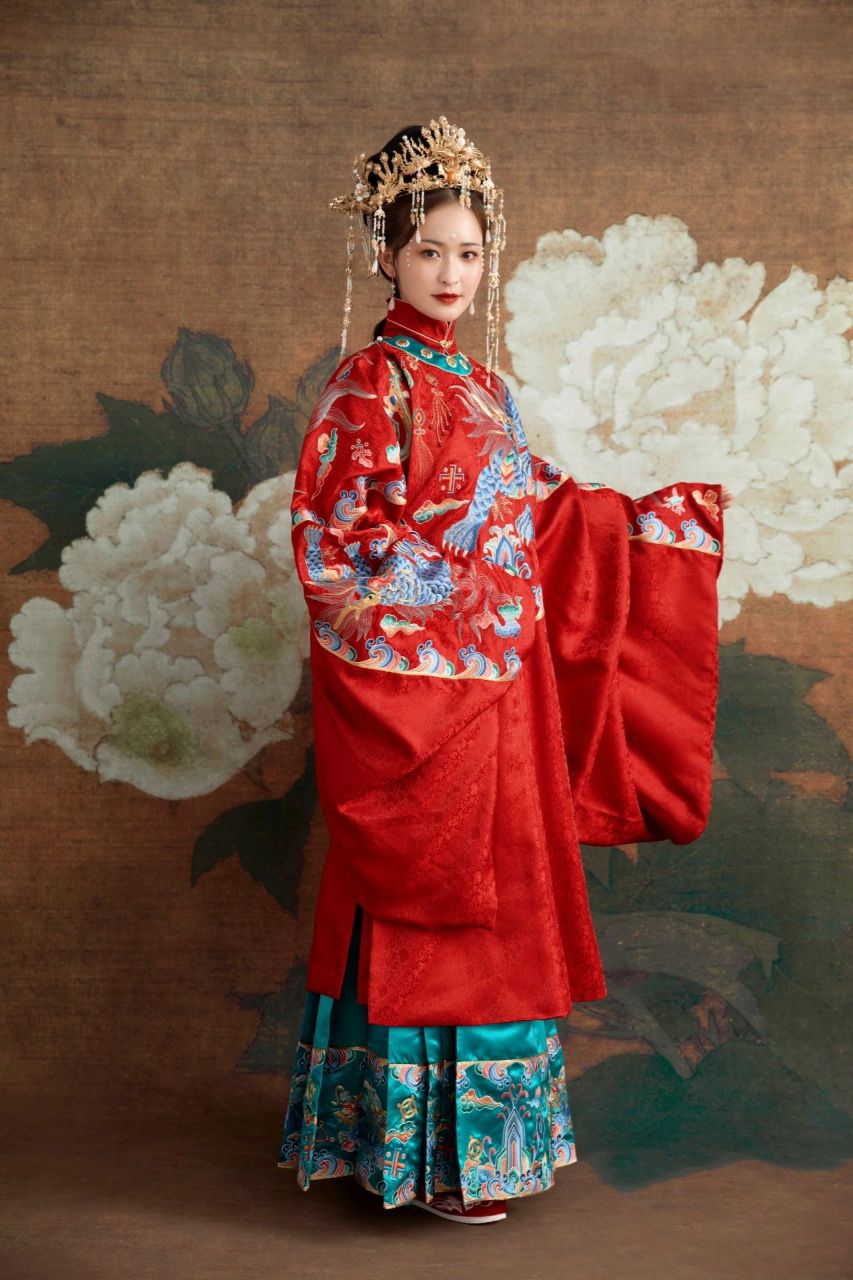 6款绝美汉服花嫁婚服|一眼万年原创汉服婚纱 78汉服婚服作为民俗