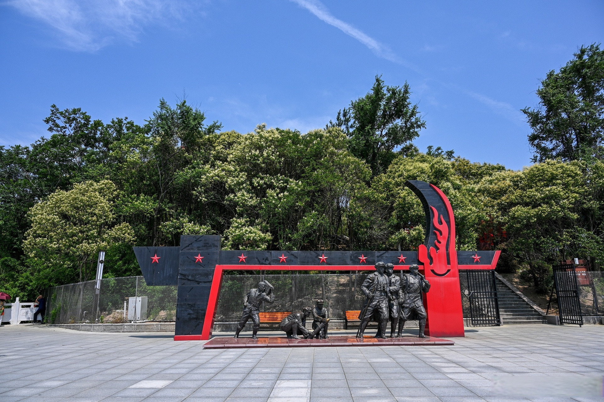 图说|新县:大别山国防教育园