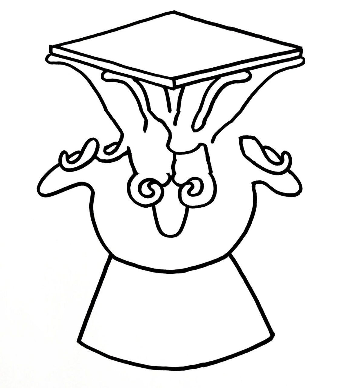 18青铜器四羊方尊～少儿美术创意画课件ppt 知识与技能 通过参考青铜