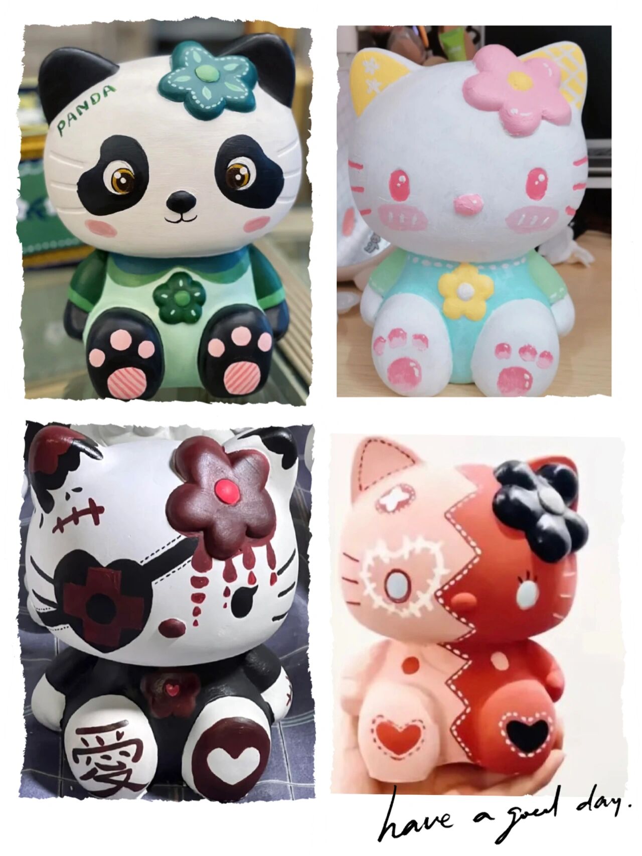 hellokitty石膏娃娃涂色合集 ②