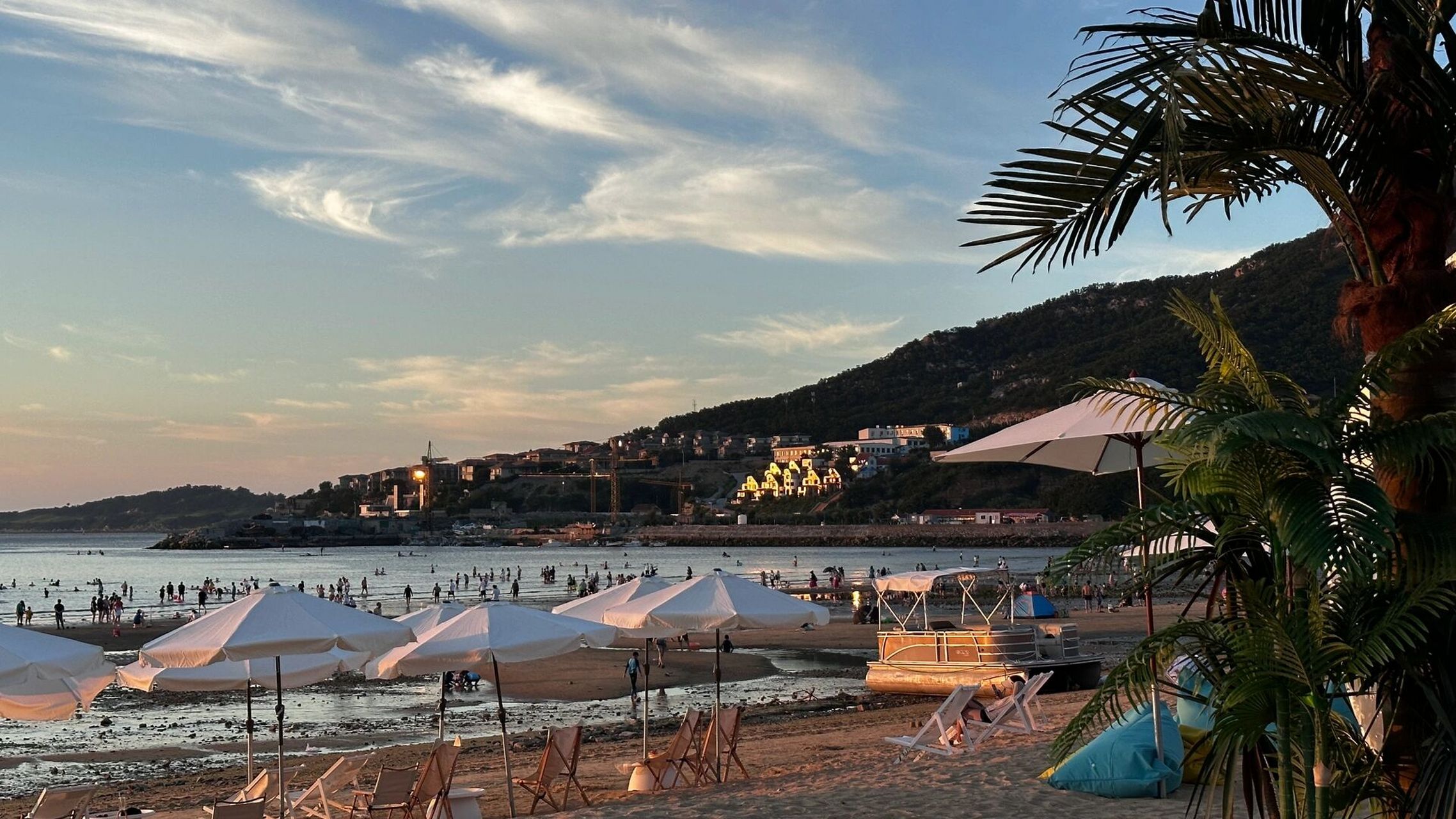 威海9215金沙滩98旅游记录91 威海的金沙滩位于国际海水浴场