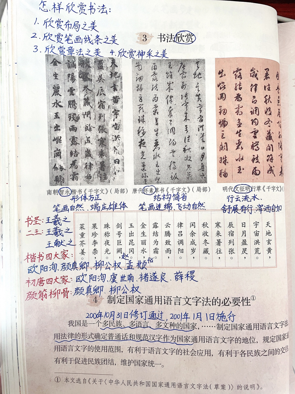 52) 部编本 五年级下册语文笔记 第三单元《我爱你汉字》