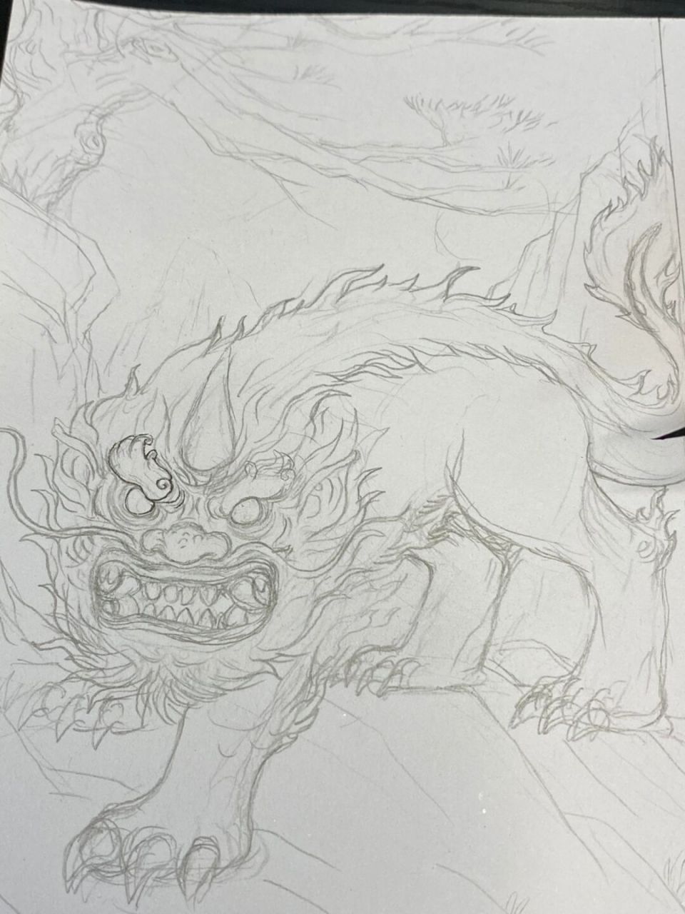 相传古时候每到年末的午夜,年兽就会进攻村子,凡被年兽占领的村子都