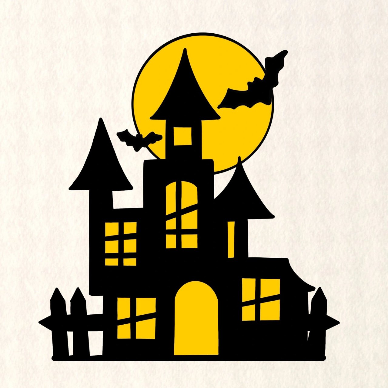 万圣节系列|巫师鬼屋城堡|简笔画教程 万圣节鬼屋探险,今晚出发,冲冲