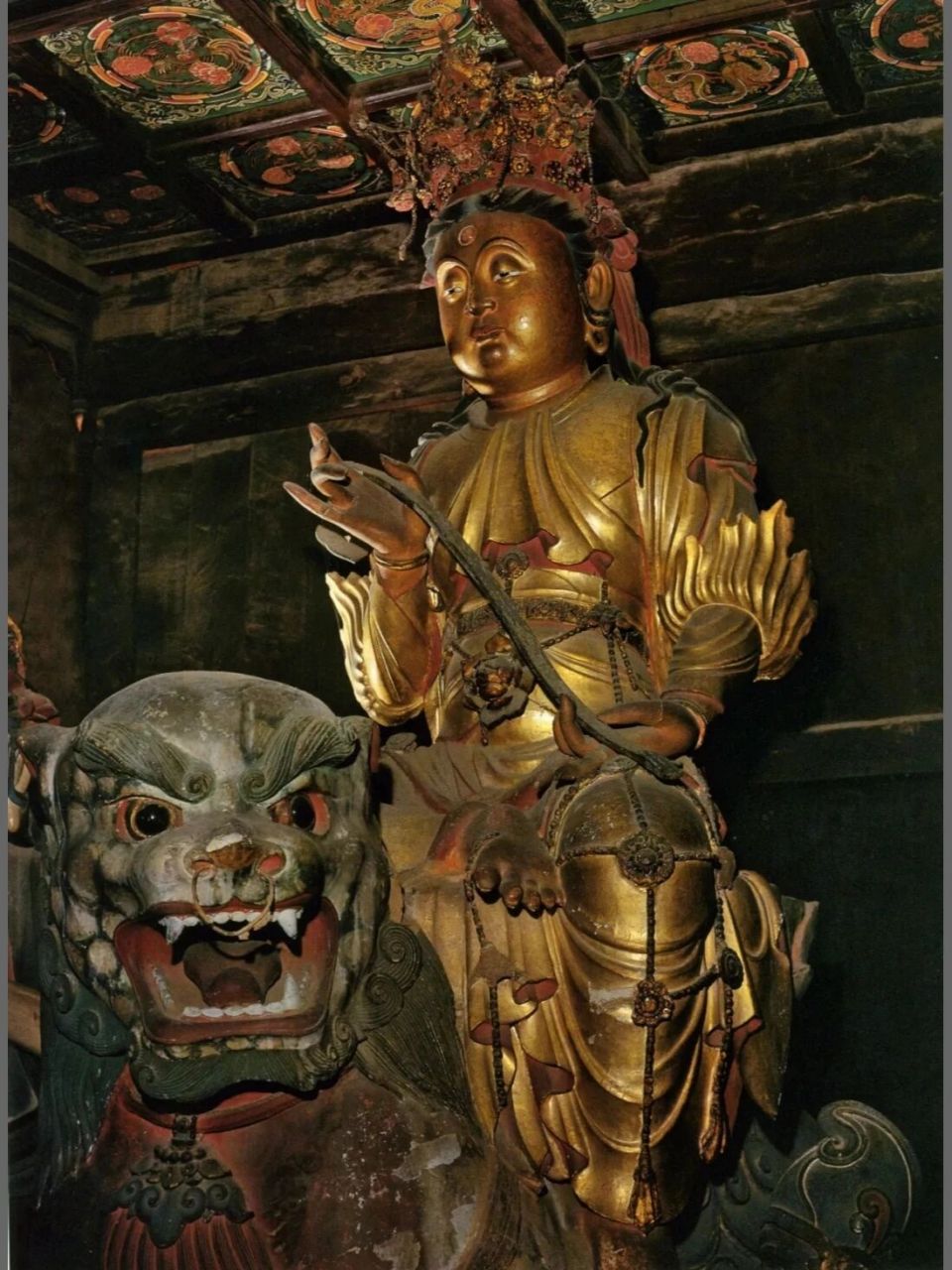 五台山 佛光寺 文殊菩萨
