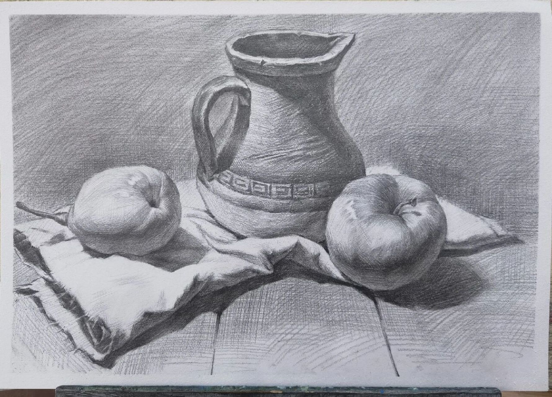 分享中国美术学院素描考级(五级)